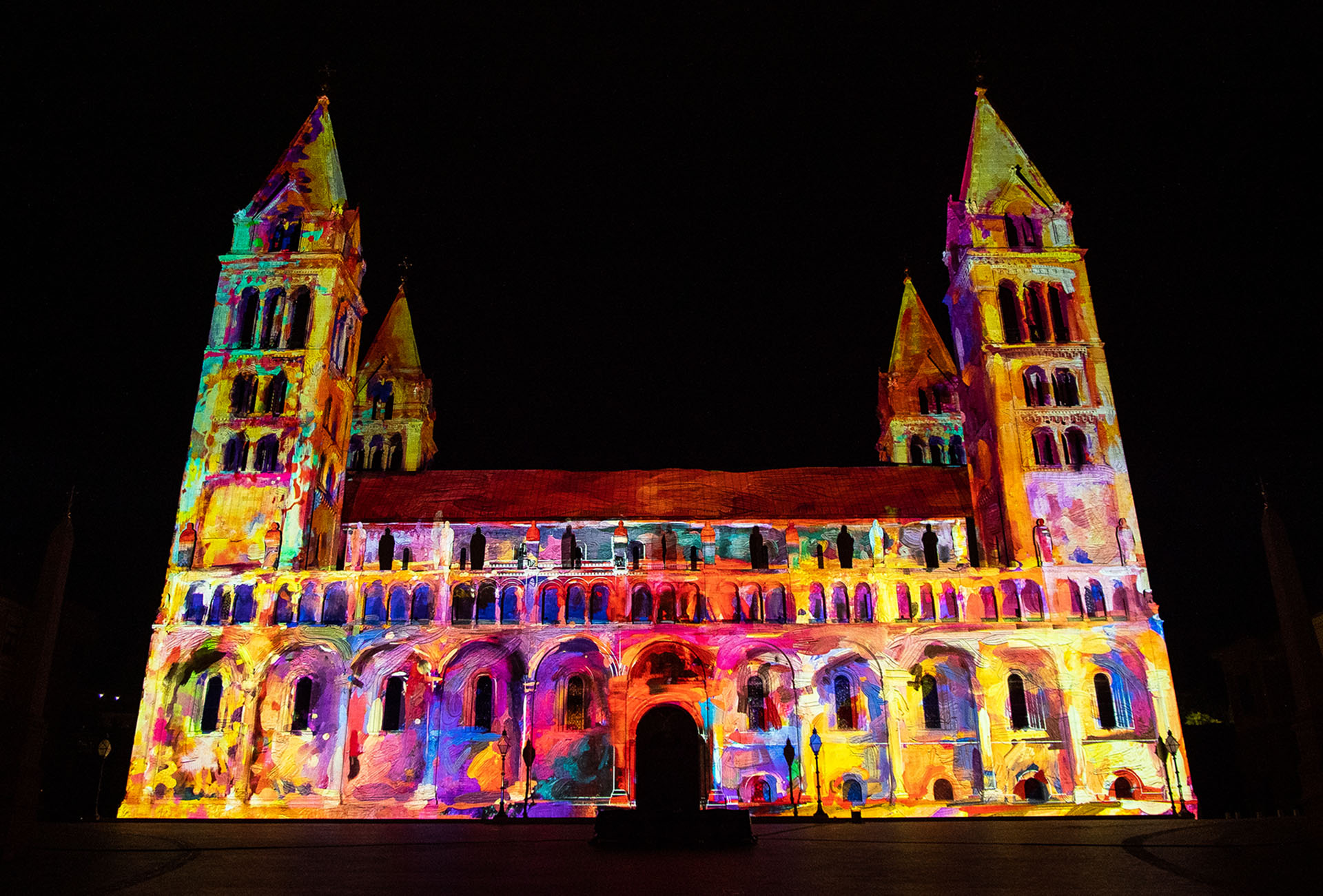 Zsolnay Light Art 2022 Videos Zsolnay Light Festival